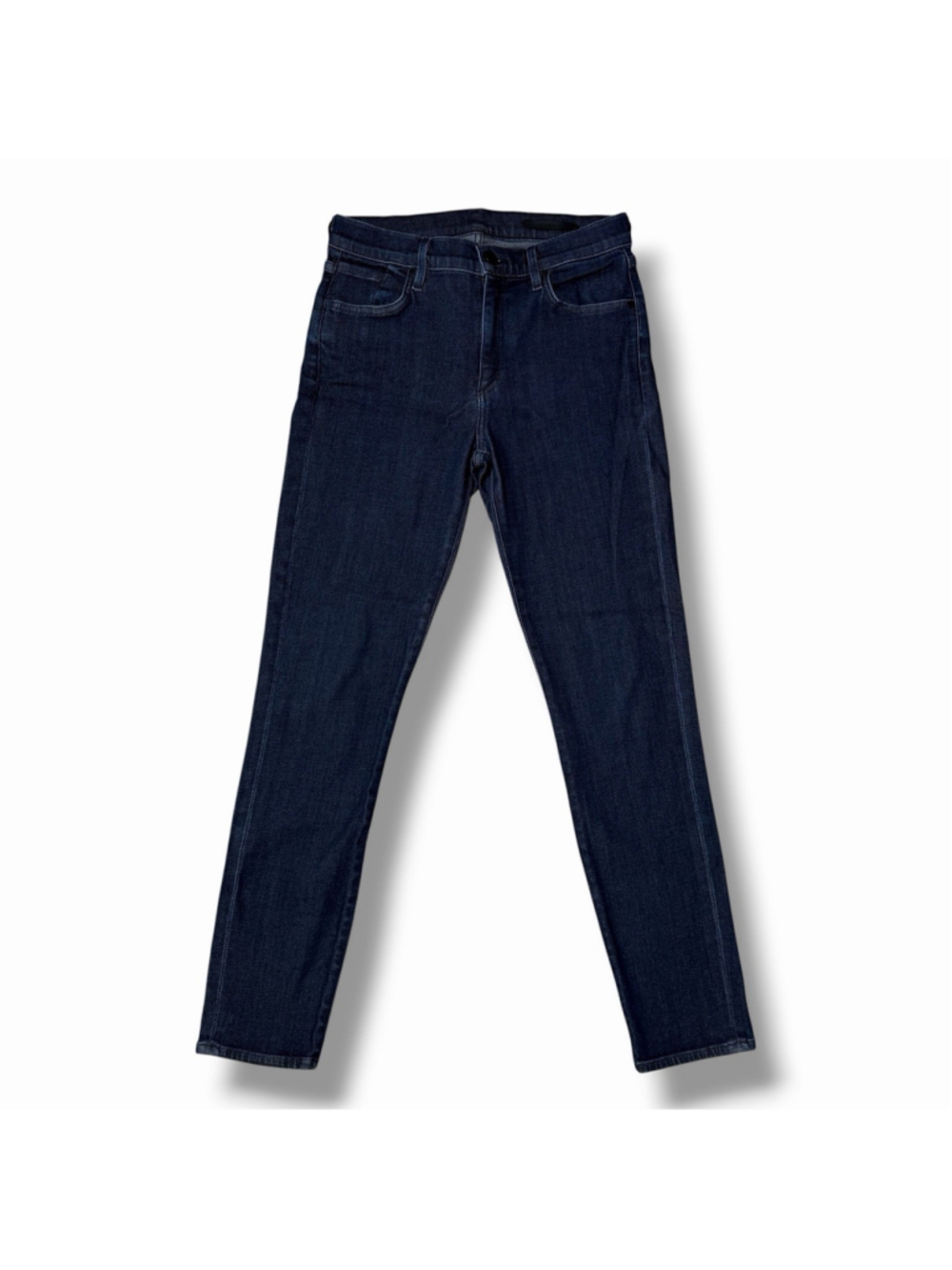 GOLDSIGN 28 Dark Wash Blue Mid Rise Skinny Jeans Stretch USA - EUC - 28x30